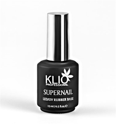 База Klio Supernail rubber 15 мл (ЧЗ) 4603731149626