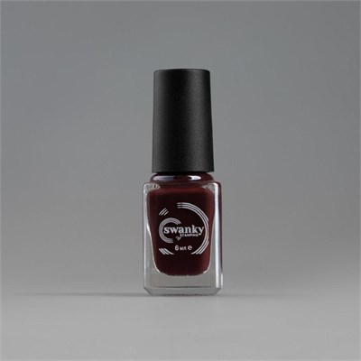 Swanky Stamping Лак для дизайна ногтей S68 горький шоколад 6мл 7693732740158