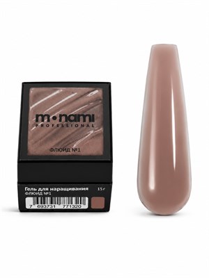 Monami Гель для наращивания Флюид №1 15г 7693731771320