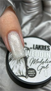 Гель Lakres Modeling Gel Wedding 1, 15 мл 1120418