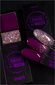 Тот самый твердый гель-лак AMIGOS by LAKRES PEONÍA, 8 гр 111560