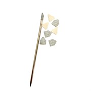 Atis Сменные файлы Stylus 23, внешний, 240 грит, белые, 60 шт. 2045198809392