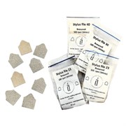 ATIS Смен. файл для маник.стилуса 40 град, внеш., 60шт, 180 грит, сер., арт. 00282/180 7930074403199