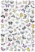 Слайдер-дизайн Crazy Shine Nails mini: BUTTERFLIES 4607790911934