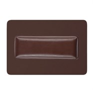 Подставка H3 для рук клиента с ковриком коричневая 2000000034058