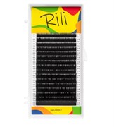Ресницы чёрные Rili - 16 линий - MIX (C 0.10 16-20мм) 8933720127356