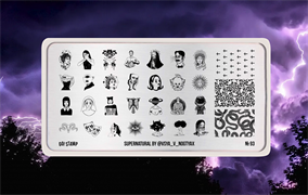 -30% Пластина для стемпинга Go! Stamp 93 Supernatural by @vsya_v_nogtyax 2546131601870