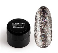 MONAMI Гель-лак Diamond Starshine, 5 гр (платиновый) 4603736903599