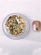 Слюда в баночке золото 2000000050232
