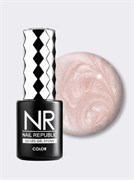 Nail Republic-011 Гель-лак, PEARL PRINT Жемчужная ваниль 10 мл 4630352402694