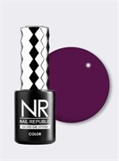 Nail Republic-158 Cherry lady гель-лак, Сливовый 10 мл 4650428661084