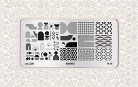 -30% Пластина для стемпинга Go! Stamp 168 Modernist 2546131604574