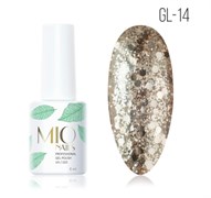 Гель-лак Mio GL-14 Императорский топаз, 8 мл 4603741474008