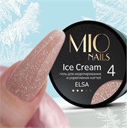 Гель для моделирования ногтей. Ice Cream Gel Elsa # 04, 13 г 4673761760924