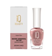IQ BEAUTY Средство для ногтей / Филлер-укрепитель ногтей Nude Filler / камуфлирующий / Brown Cameo, 12.5 мл 4610210593238