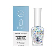 IQ BEAUTY Средство для ногтей Гиалуроновая сыворотка для увлажнения ногтей и кутикулы Hyaluronic Serum +AEC, 12.5 мл 4610210592699