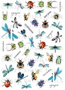 Слайдер-дизайн Crazy Shine Nails mini : Стрекозы 4607790911453