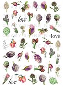 Слайдер-дизайн Crazy Shine Nails mini : Бутоны 4607790911552