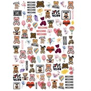 Слайдер-дизайн Crazy Shine Nails mini: MOSCHINO 4607790911033