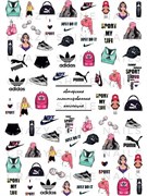 Слайдер-дизайн Crazy Shine Nails : SPORT 4607790921445