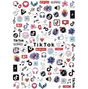 Слайдер-дизайн Crazy Shine Nails: Tik Tok 4607790920691