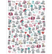 Слайдер-дизайн Crazy Shine Nails: Тедди 4607790920271