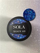 Гель с блестками MOON 09 SOLAlove, 5мл 2000000364674