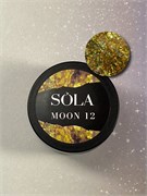 Гель с блестками MOON 12 SOLAlove, 5мл 2000000364704