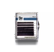 Чёрные ресницы Be Perfect Black MIX 6 линий (D/0,10/4-8) 4627154264803