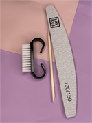 Одноразовый набор №8 с пилкой Lakres 100/150 лодка c щеткой+ палочка 2000000030036