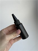 Бутылка черная 30 мл ( с носиком) 2072665966845