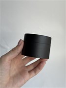 Банка 50 гр , черная матовая с дополнительной мембраной из фольги 2000644403715