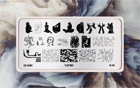 -30% Пластина для стемпинга Go! Stamp 181 Plastique 2546131604703