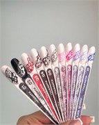 Граффити 04 бордо Гель лак Pink House 2009899199619