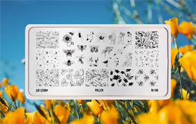 -30% Пластина для стемпинга Go! Stamp 188 Pollen 2546131604772
