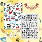 -30% Пластина для стемпинга Малина 17 