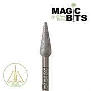 Фреза гранатовая капля педикюрная Magic Bits Средне-мягкая (ГрКап СМ) 2602860002620