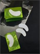 Патчи под глаза для наращивания и окрашивания ресниц классические , зеленая упаковка, 1 пара 2061283773355