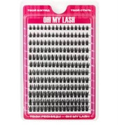 Ресницы накладные черные OH! MY LASH пучки 