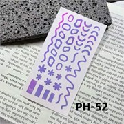 Трафарет для аэрографии PH-52 2000000016047