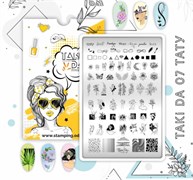 -30% Пластина для стемпинга ТакиДа 07 