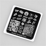 -30% Пластина Swanky Stamping 124 маленькая 6*6 4603745697694