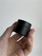 Банка 15 гр , черная матовая с пластиковой заглушкой 2000000033754