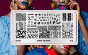 -30% Пластина для стемпинга Go! Stamp 32 Safari by @mr_kytikyla 2546131600668