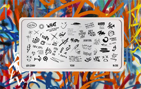 -30% Пластина для стемпинга Go! Stamp 250 Yeah 2546131605595