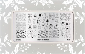 Пластина для стемпинга Go! Stamp 260 Frosty The Snowman 2546131605762