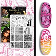 Пластина для стемпинга Enigma Stamping №27 Fashion Vibe 2777000006551