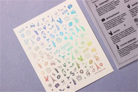 Набор слайдеров RockNail Nail Tattoo City Lights 2546131415682