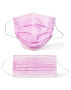 Маски одноразовые розовые Safety 50 шт 4650266788066