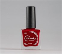 Лак для стемпинга Swanky Stamping №007, красный, 10 мл. 4603745691302